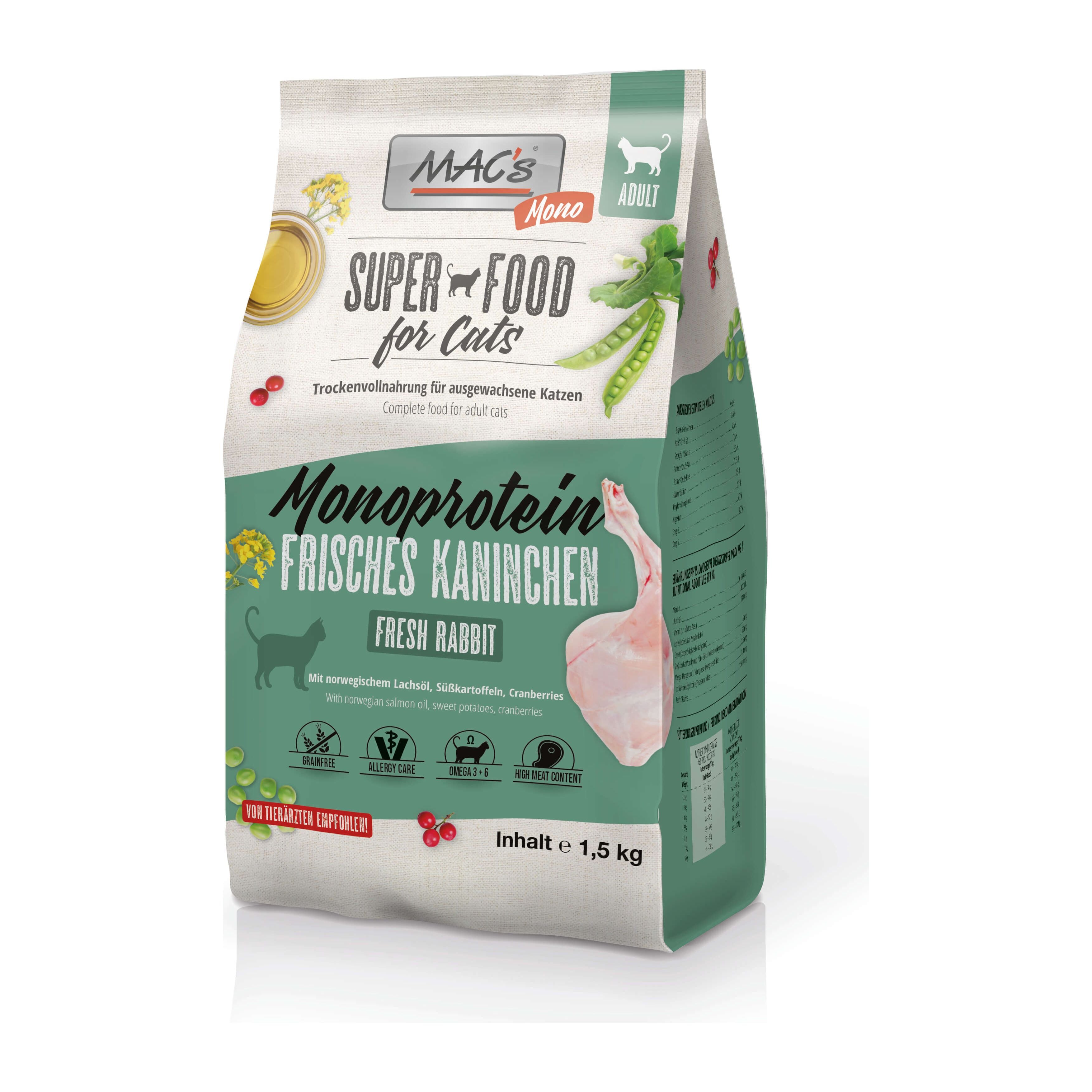 MAC's Cat Adult Monoprotein Kaninchen